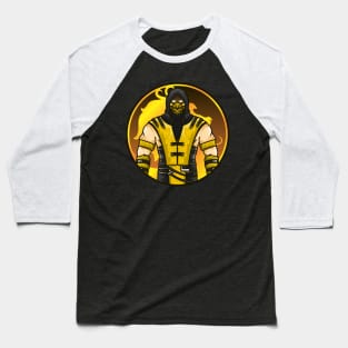 Scorpion Mortal Kombat Baseball T-Shirt